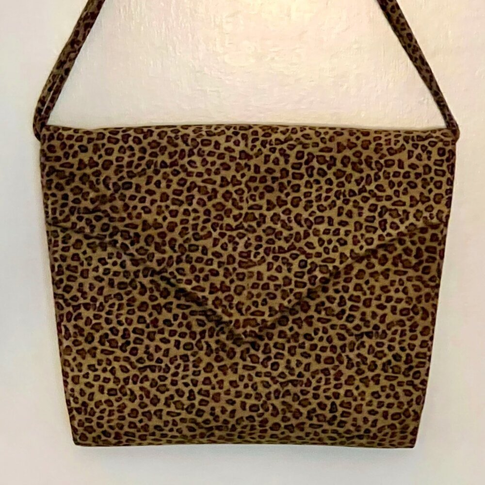 LENARDI ANIMAL PRINT BAG W/LONG STRAP